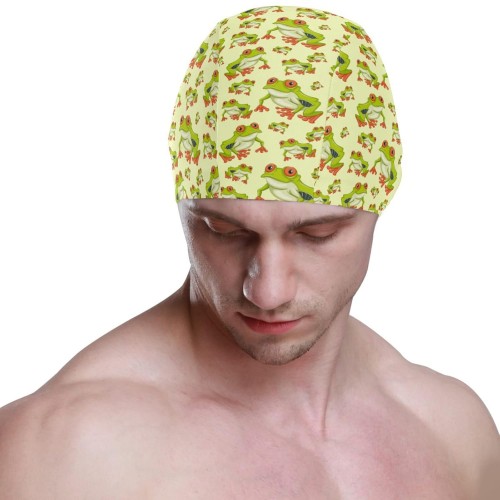 Polyester Adult Swim Cap
